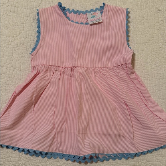 Stitch Fish Pink Seersucker set - Picture 6 of 8